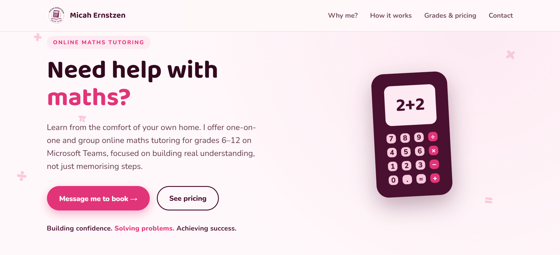Website project preview